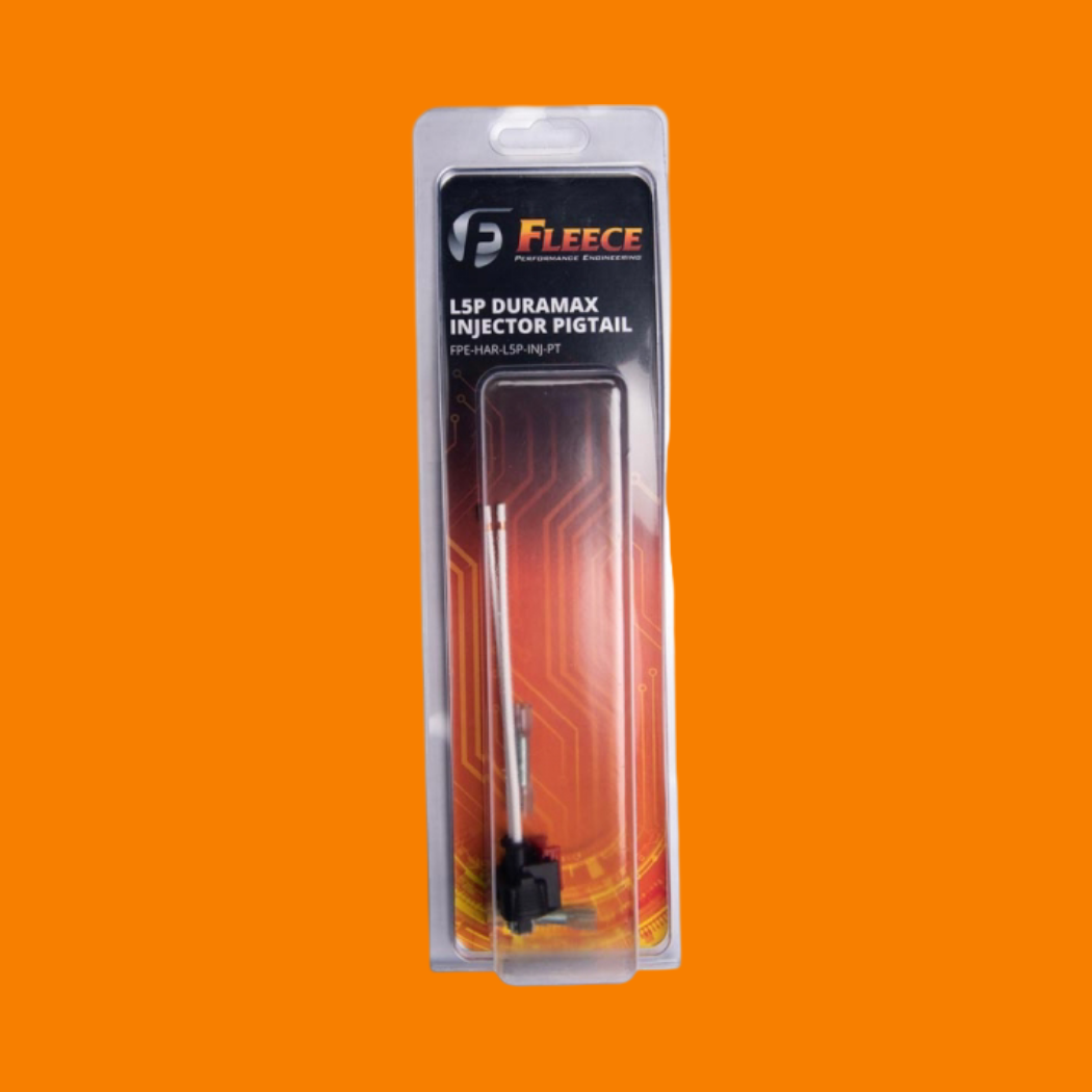 Fleece Performance L5P Fuel Injector Connector Kit – 8 Pigtails, 4.5” Leads, For 2017-2022 Duramax 6.6L Diesel (FPE-HAR-L5P-INJ-PT-8P)