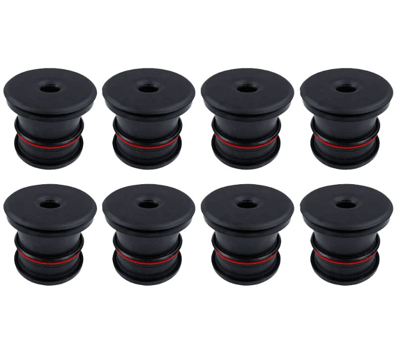 S&B Silicone Body Mount Kit (8pc) - 2008-2016 Ford Super Duty Crew Cab 5.4L, 6.2L, 6.4L, 6.7L, 6.8L